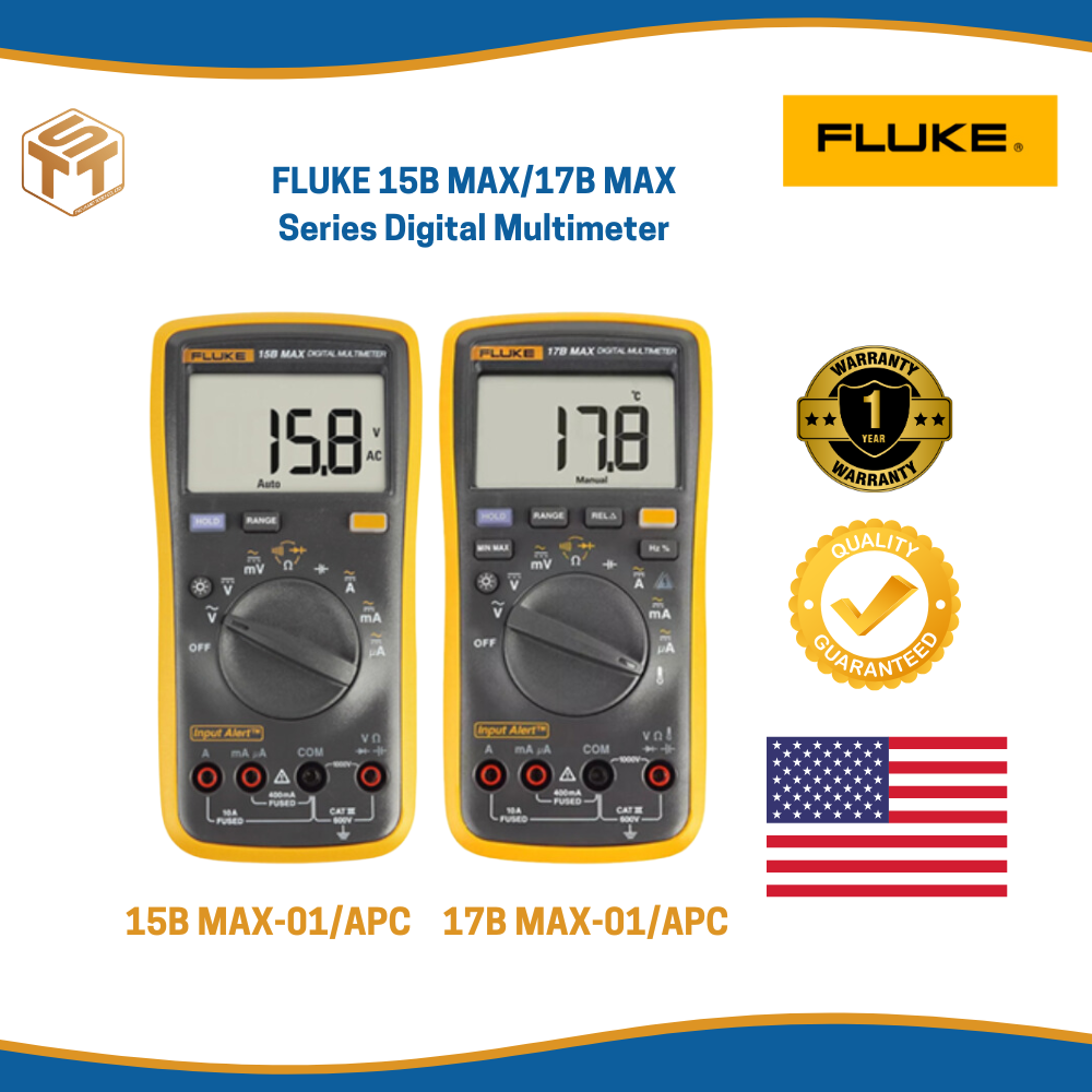 FLUKE 15B MAX/17B MAX Series Digital Multimeter