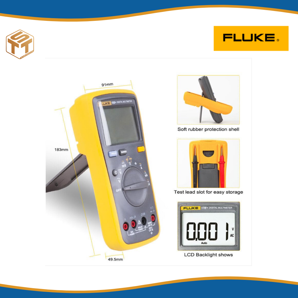 FLUKE 15B MAX/17B MAX Series Digital Multimeter