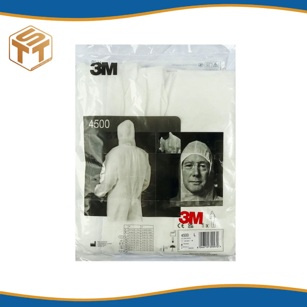 ชุดป้องกันฝุ่นทั่วไป รุ่น 4500 SIZE L / XL