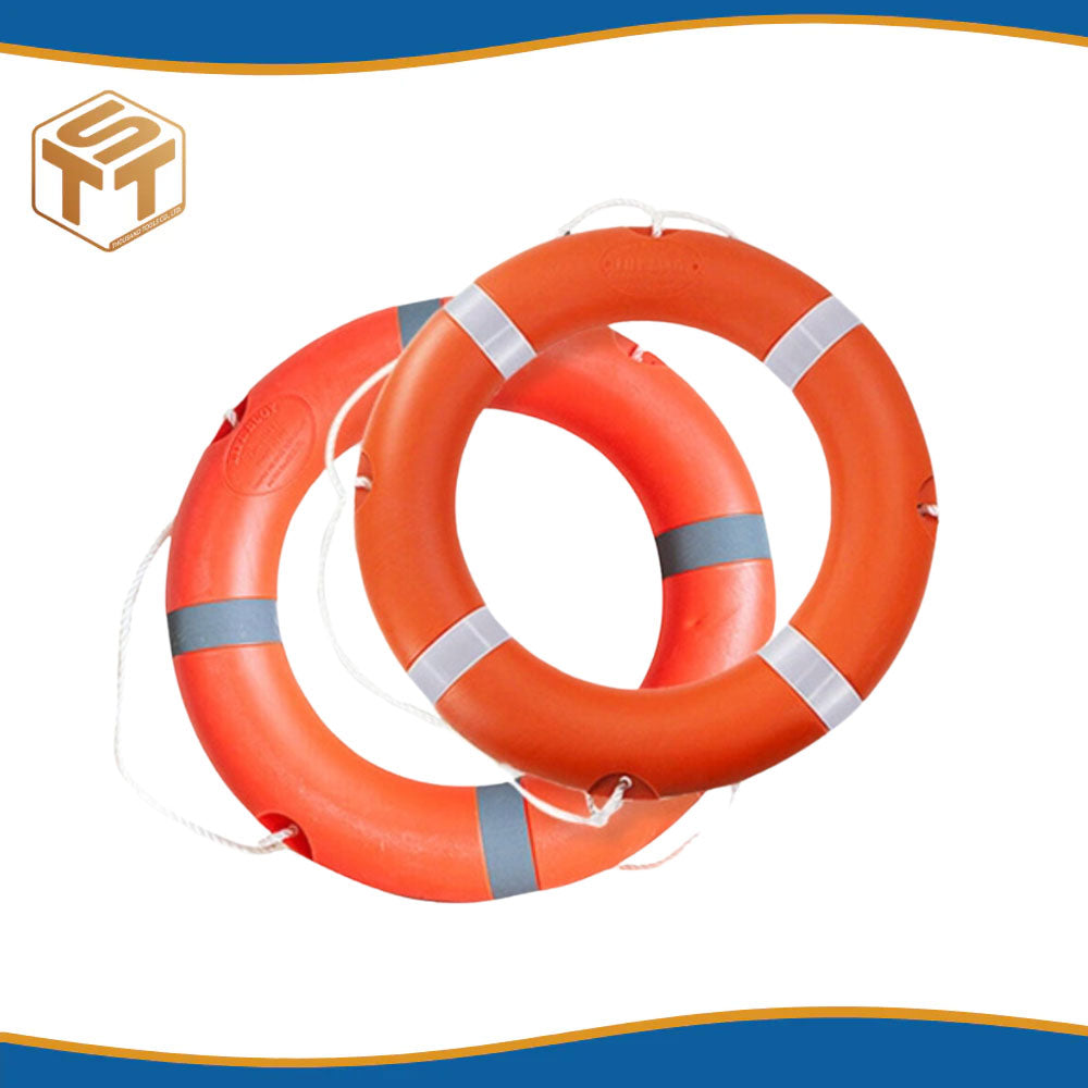 ห่วงชูชีพไฟเบอร์มาตรฐาน SOLAS (Fiber Lifebuoy / Lifebuoy Ring)