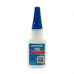 LOCTITE กาวแห้งเร็ว ขนาด 20 กรัม สีใส รุ่น 495 ระยะเวลาเริ่มเซตตัว 5 - 20 วินาที
