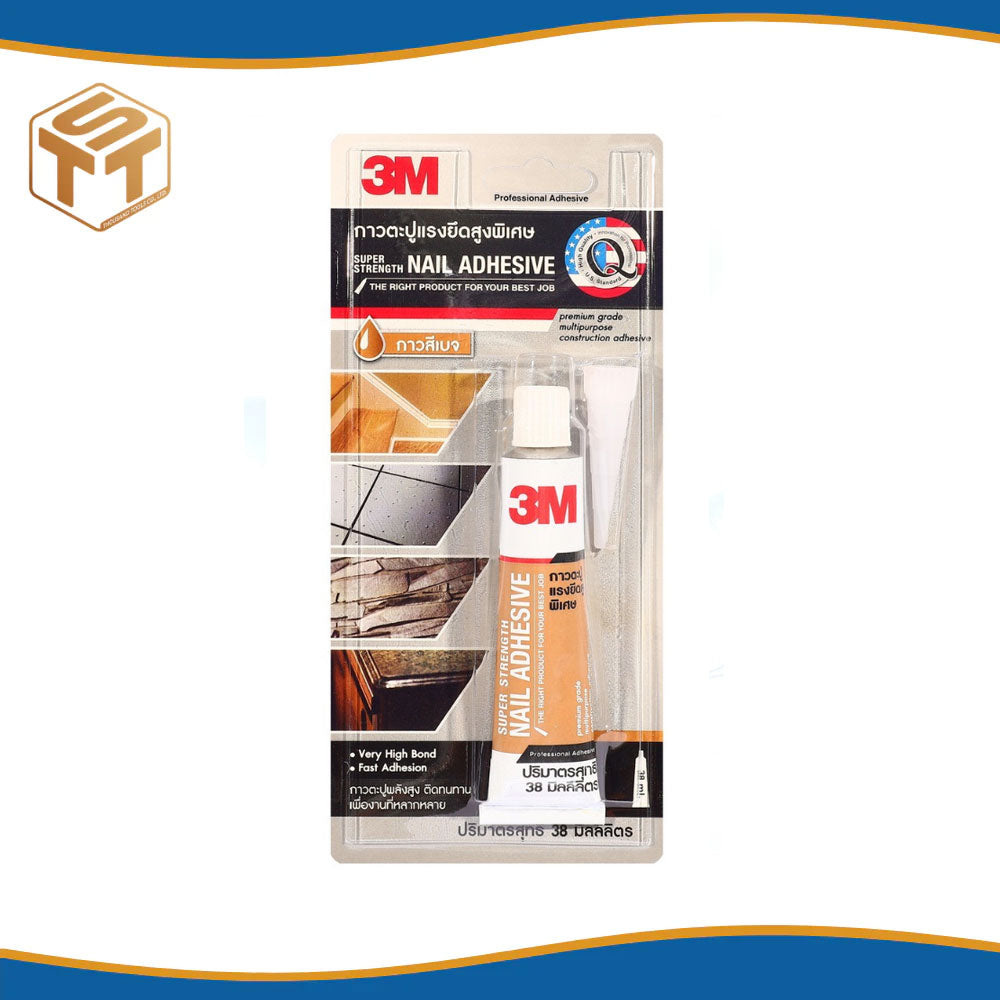 3M กาวตะปูแรงยึดสูงพิเศษ ขนาด 38 มล. สีเบจ