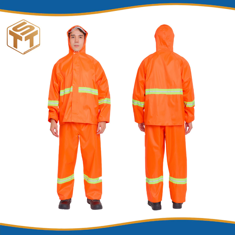 ชุดกันฝน พร้อมแถบสะท้อน Rain Suit