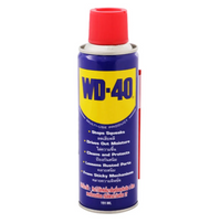 WD -  40 น้ำมันอเนกประสงค์ ดับบลิวดี สี่สิบ ขนาด 300 มิลลิลิตร ใช้หล่อลื่น คลายติดขัด ไล่ความชื่น ทำความสะอาด ป้องกันสนิม สีใส ไม่มีกลิ่นฉุน